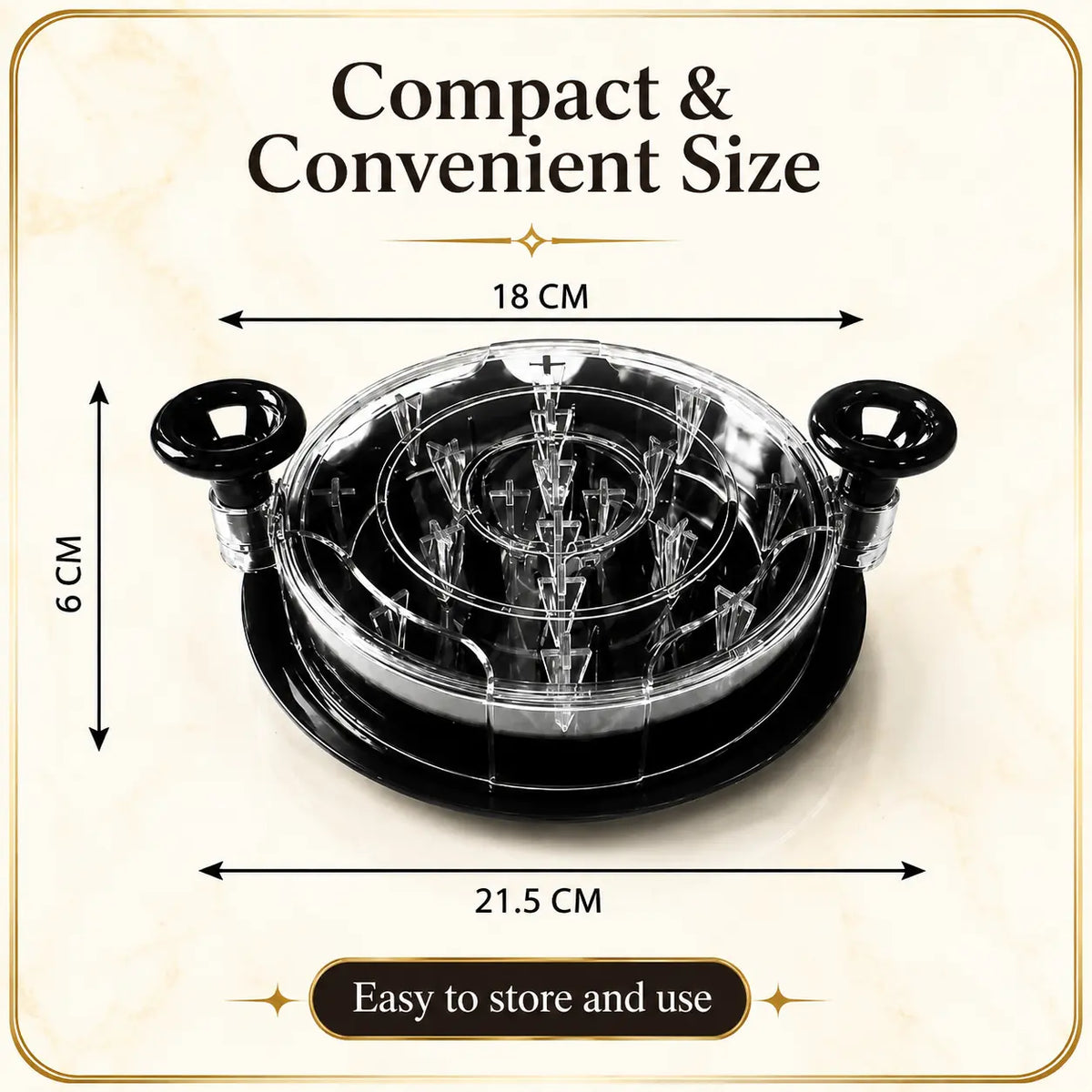 Chicken Shredder 8 Inches, Chicken Shredder Tool Twist for Pork Beef Chicken, Meat Shredder, Clear Lid, Ergonomic Handle, Strong Anti-Slip, BPA Free, Easy to Clean, Dishwasher Safe (Black)