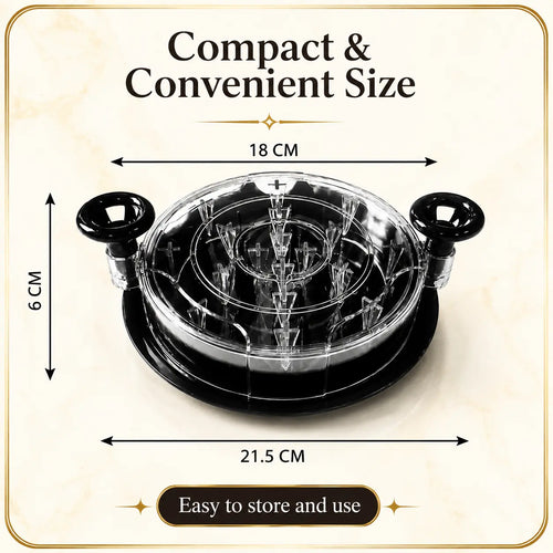 Chicken Shredder 8 Inches, Chicken Shredder Tool Twist for Pork Beef Chicken, Meat Shredder, Clear Lid, Ergonomic Handle, Strong Anti-Slip, BPA Free, Easy to Clean, Dishwasher Safe (Black)