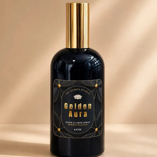 Golden Aura Flowery Aroma Room & Linen Freshener Spray, 6.8 Fl Oz (200Ml) Indoor Use Home Fragrance
